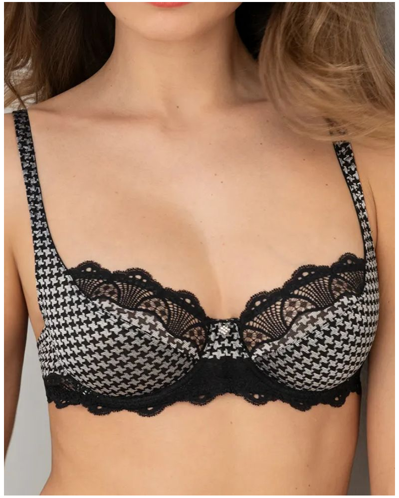 Soutien-gorge tulipe Antigel Icone Business (Pied de Poule)