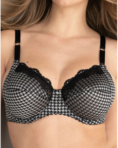 Sujetador con aros bienestar Antigel Icone Business (Pied de Poule)