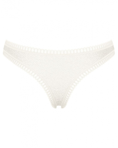 Thong cotton Sloggi Go Crush (Pack of 3) (Blanc/Noir/Violet)