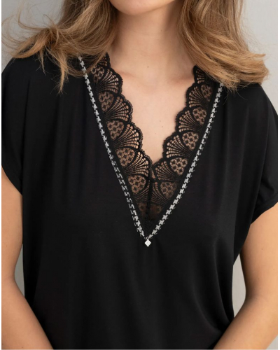 Tunic nightdress Antigel Icone Business (Pied de Poule)