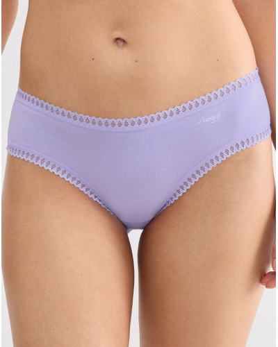 Hipster cotton Sloggi GO Crush (Pack of 3) (Lilac Light Combination)