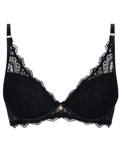 Plunge bra Aubade Love Vertigo (Black)