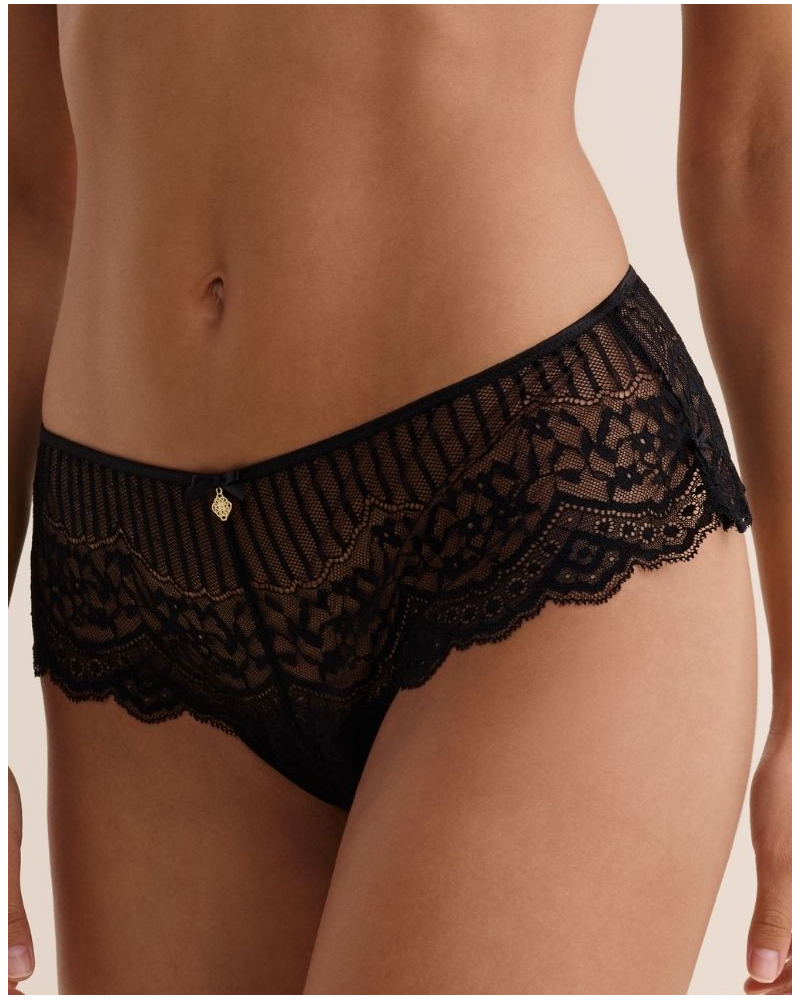 Shorty Aubade Love Vertigo (Negro)