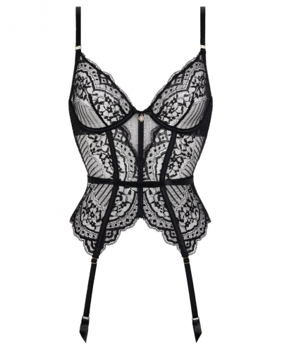 Bustier Aubade Love Vertigo (Black)