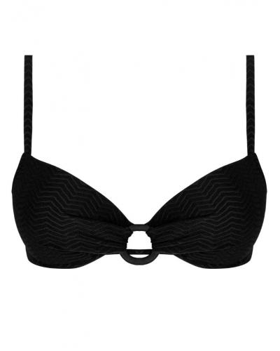 Sujetador de baño preformado Antigel La ZigZag (Negro)