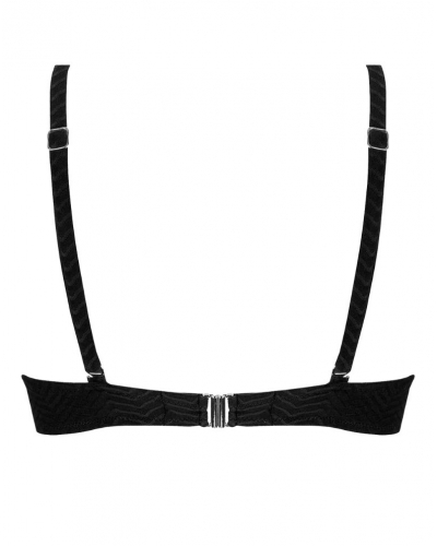 Soutien-gorge de bain coque Antigel La ZigZag (Noir)