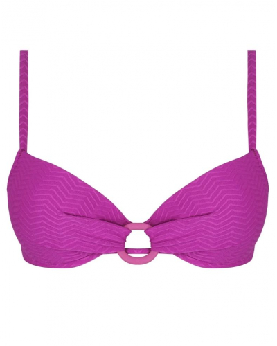 Soutien-gorge de bain coque Antigel La ZigZag (Mauve)