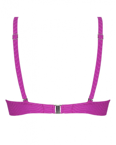 Soutien-gorge de bain coque Antigel La ZigZag (Mauve)