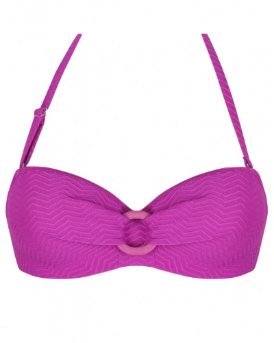 Bandeau de bain coque Antigel La ZigZag (Mauve)