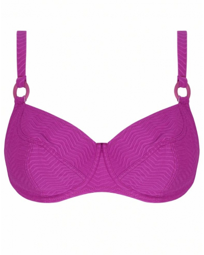Sujetador de baño corbeille Antigel La ZigZag (Mauve)
