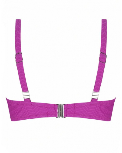 Demi bath bra Antigel La ZigZag (Mauve)