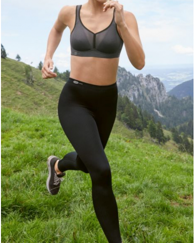 Legging de sport massant long Anita Care Adana (Noir)