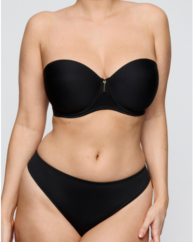 Tanga Prima Donna Twist Twixie (Negro)