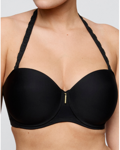 Strapless padded bra Prima Donna Twist Twixie (Black)