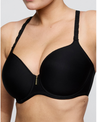 Soutien-gorge coque forme coeur Prima Donna Twist Twixie (Noir)