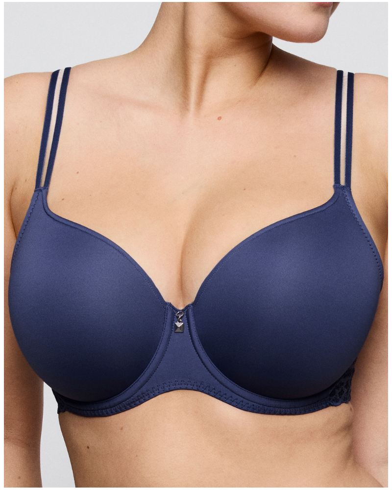 Heart-shaped padded bra Prima Donna Twist Twist Side (Indigofera)