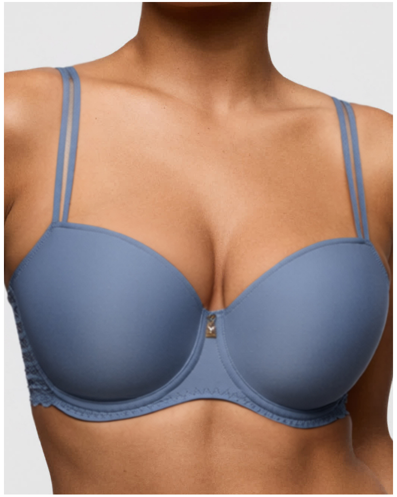 Padded balcony bra rembourré Prima Donna Twist Twist Side (Indigofera)
