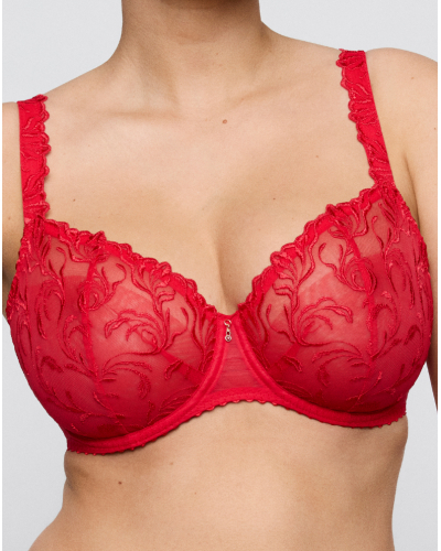 Sujetador balconette Prima Donna Solisse (True Red)