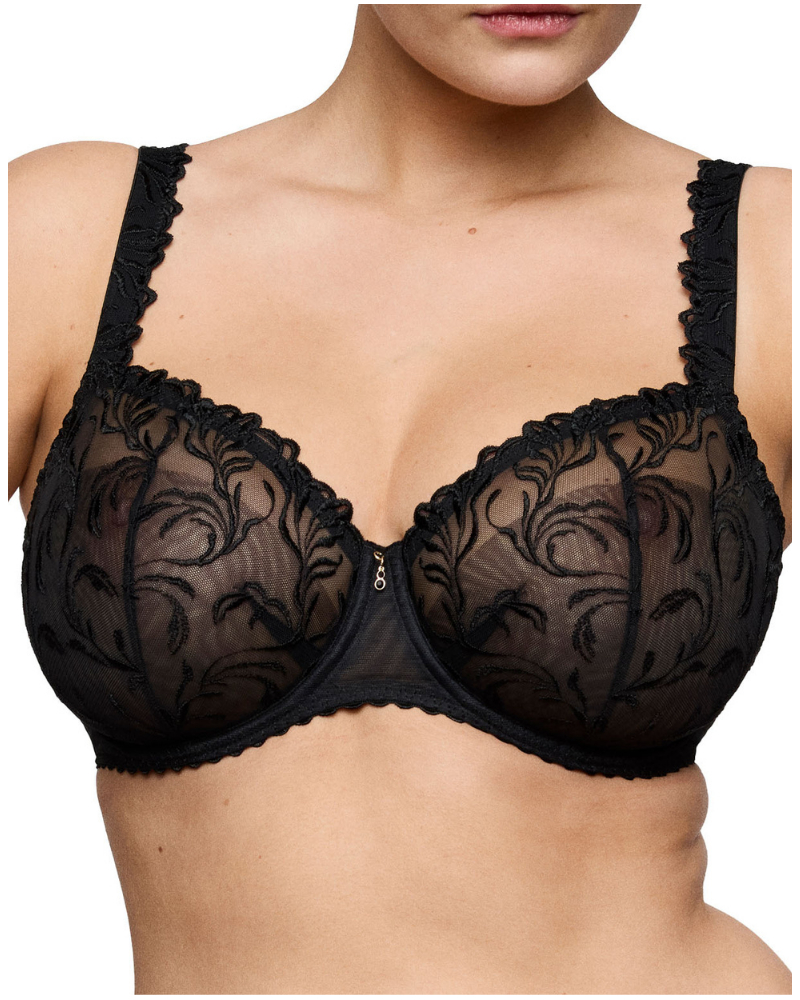 Sujetador balconette Prima Donna Solisse (Negro)