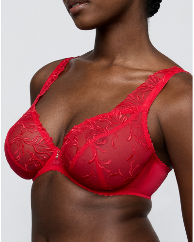 Plunge bra Prima Donna Solisse (True Red)