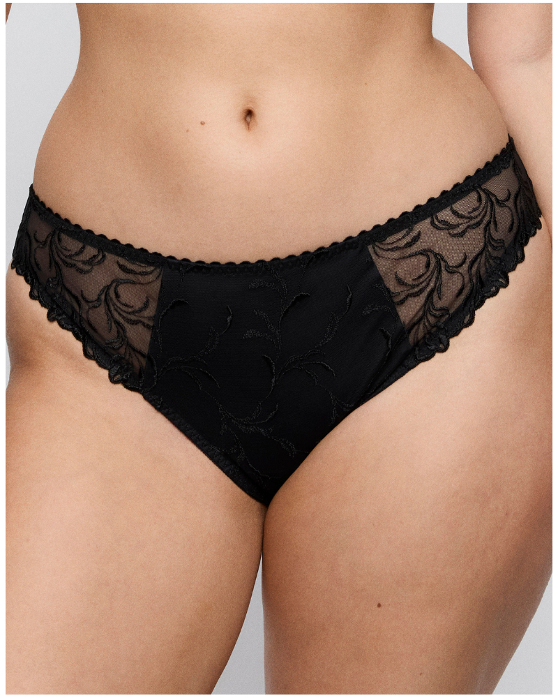Calzoncillo brasileño Prima Donna Solisse (Negro)