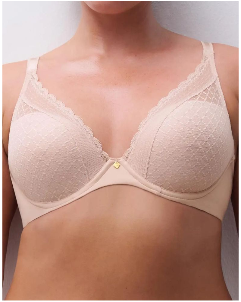 Sujetador preformado plunge Chantelle EasyFeel Norah Chic (Soft Pink)