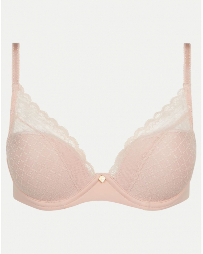 Soutien-gorge coque plongeant Chantelle EasyFeel Norah Chic (Soft Pink)