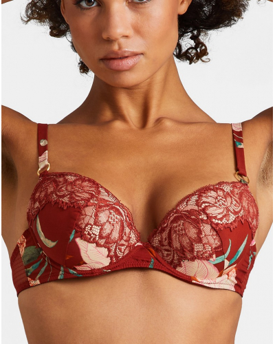 Soutien-gorge coque plunge Aubade Sweet Folk (Sienna)