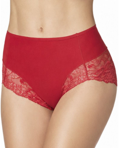 Chic plus-size panties Janira Greta (Red corail)