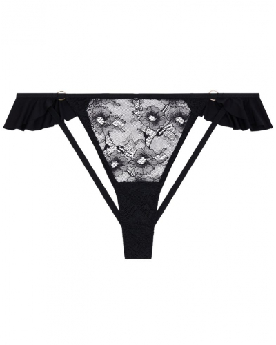 Mini-Heart Panty I kiss you mini-coeur Aubade Boîte à Désir (Black)