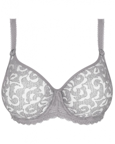 Underwired molded bra Empreinte Leïa (Platine)