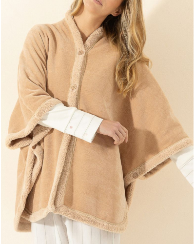 Poncho Le Chat Astrée (Beige)