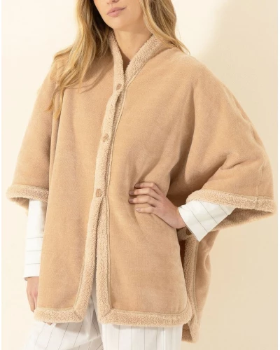 Poncho Le Chat Astrée (Beige)