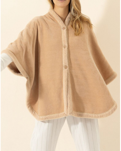 Poncho Le Chat Astrée (Beige)