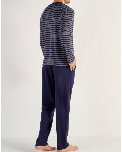 Pijama Largo 100% Algodón HOM Freedom (Imprimé Rayures)