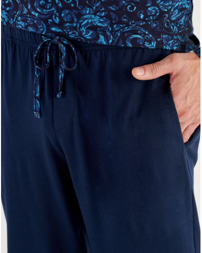 Long Pajama 100% Cotton HOM Brian (Motifs Baroques)