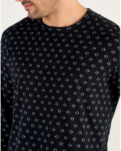 Long pyjama 100% Cotton HOM Duane (Imprimé Abstrait)