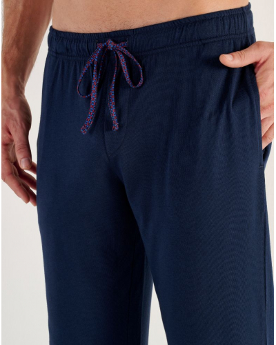 Long pyjama in Modal Cotton HOM Fats (Imprimé Bicolore)