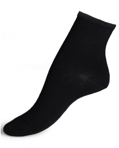 Calcetines de algodón de mujer permanent uni Maison Broussaud (Negro)