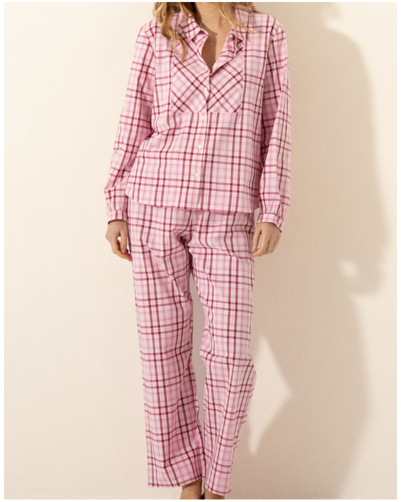 Pyjama Warp and Weft 100% Cotton Le Chat Aube (Multico)