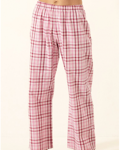 Pijama Interlock 100% coton trama y urdimbre Le Chat Aube (Bois de rose)