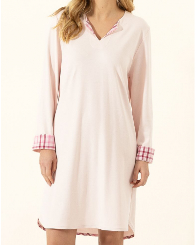 Camisón Interlock 100% Algodón Le Chat Aube (Bois de rose)