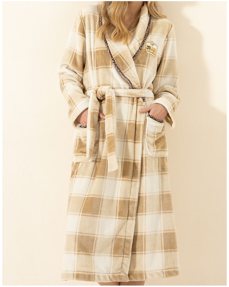 Bathrobe La Suite x Le Chat (Beige)