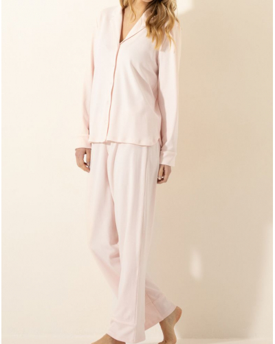 Pijama Interlock 100 % Algodón Le Chat Songe (Bois de rose)