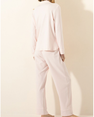 Pijama Interlock 100 % Algodón Le Chat Songe (Bois de rose)