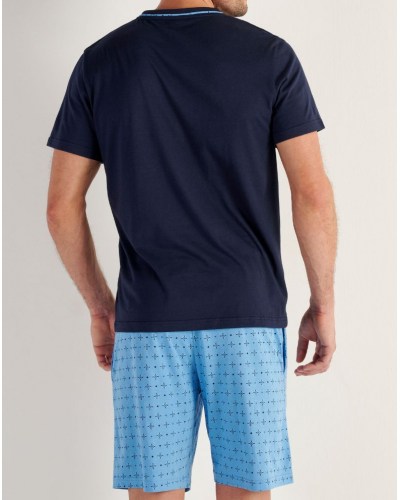 Pyjama court en Modal Coton HOM Alan (Imprimé Floral)