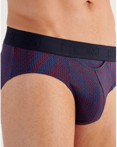 Mini brief HO1 HOM Fats (Imprimé Marine)