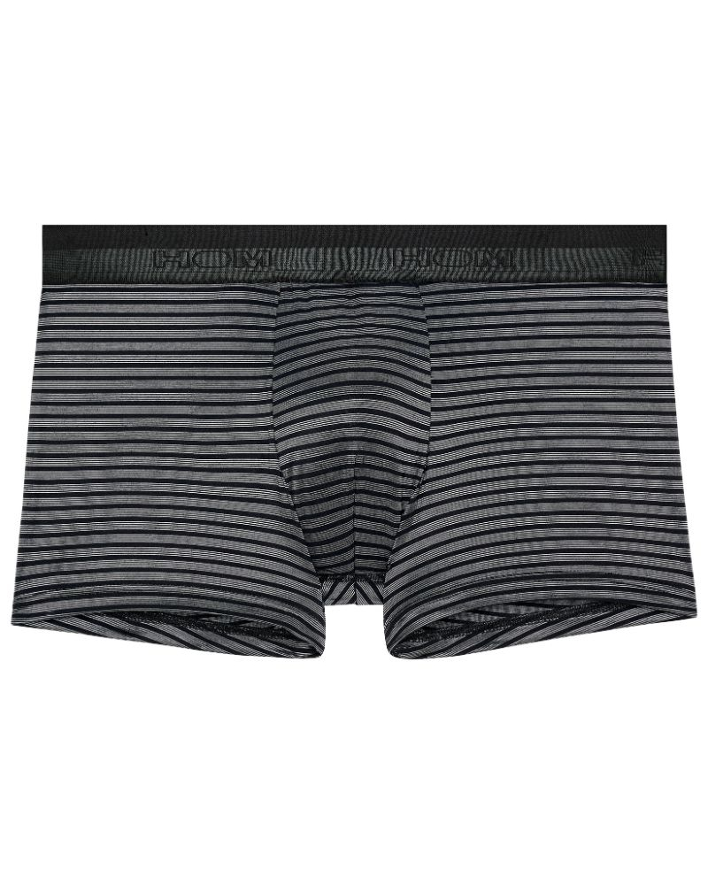 Boxer HOM Monsieur modal (Noir rayures)