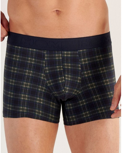 Boxer HOM Sid Cotton Modal (Imprimé Carreaux)