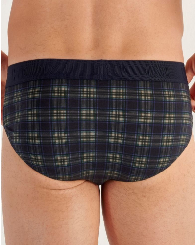 Mini slip HOM Sid Coton Modal (Imprimé Carreaux)